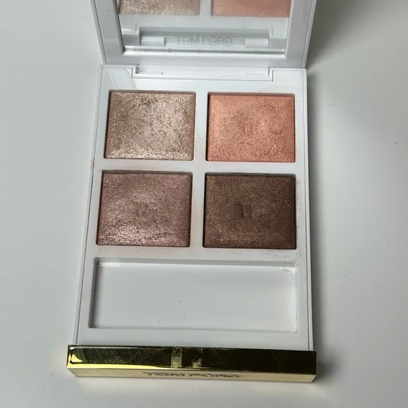 TOM FORD アイカラークォード 03 SOLEIL D'HIVER 廃盤 Tom Ford Beauty Soleil d'Hiver (03) Eye Color Quad Review